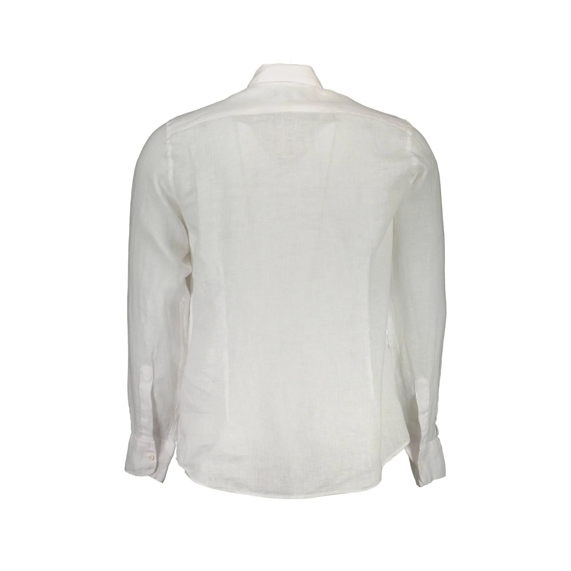 La Martina Camicia Maniche Lunghe Uomo Bianca Ricamo Camicie bianco - vista 2