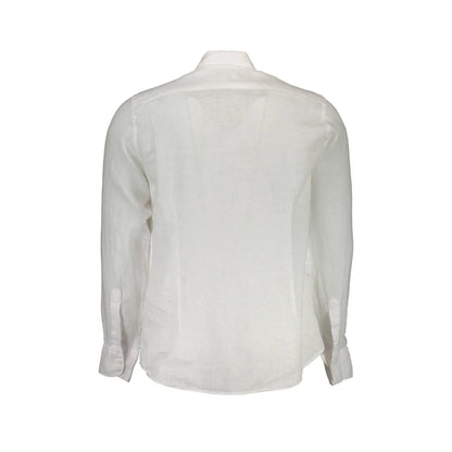 La Martina Camicia Maniche Lunghe Uomo Bianca Ricamo Camicie bianco - vista 2