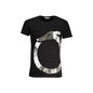 Trussardi T-Shirt Maniche Corte Uomo Nera Stampa Logo Nero - foto prodotto