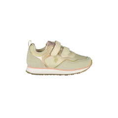 U.S. Polo Best Price Sneakers Bambino beige Stampa Logo