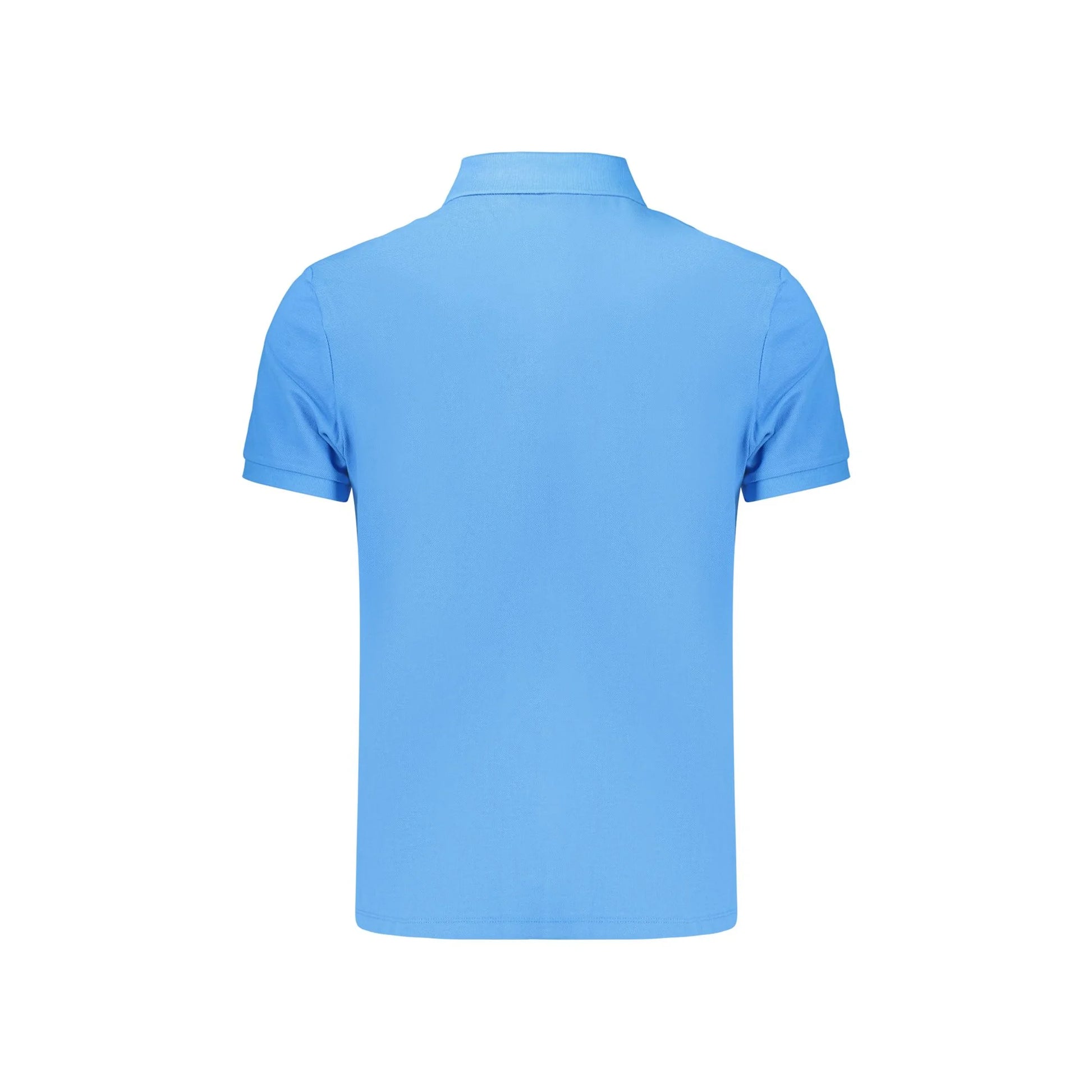CALVIN KLEIN POLO MANICHE CORTE UOMO AZZURRO