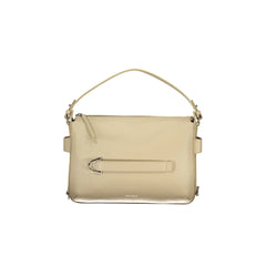 Coccinelle Borsa a Tracolla Pelle Donna Beige Chiusura con Zip