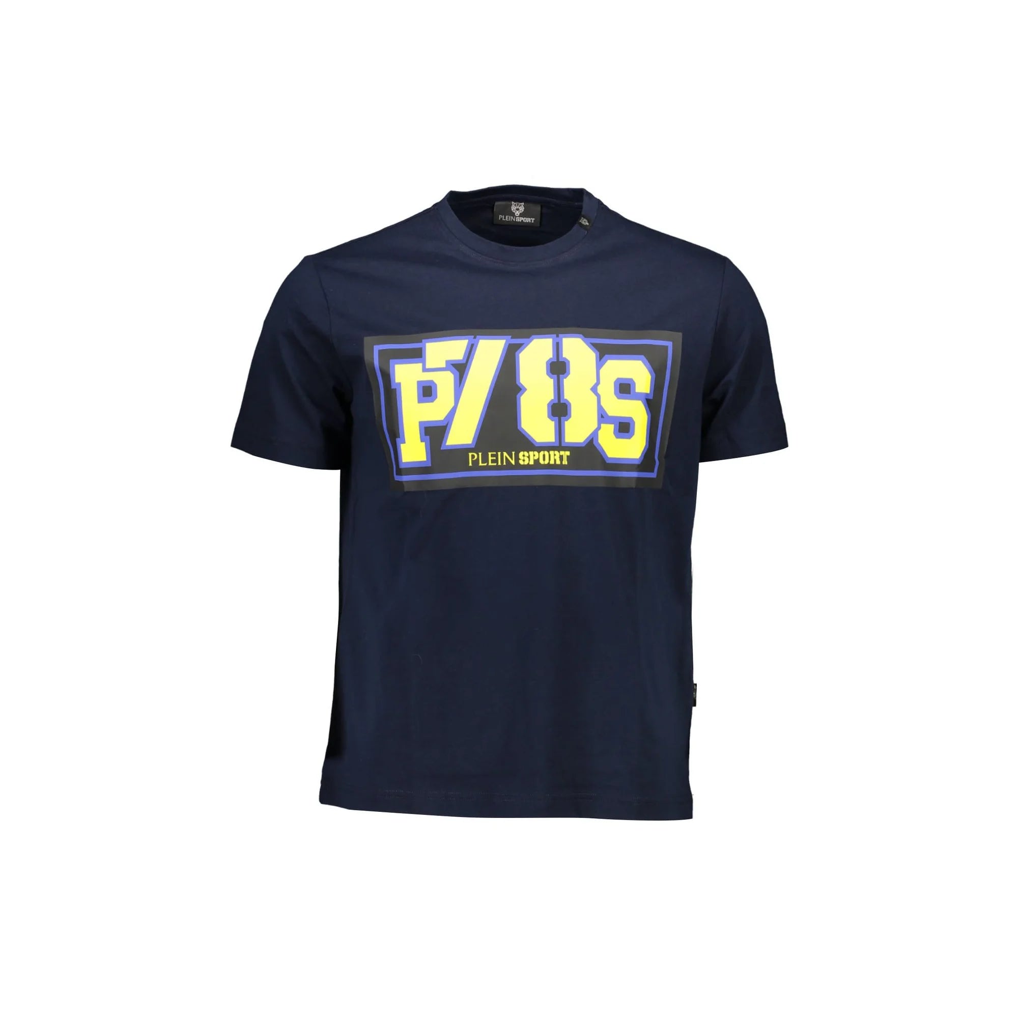 PLEIN SPORT T-SHIRT MANICHE CORTE UOMO BLU