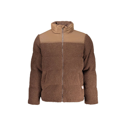 Rifle Giubbotto Maniche Lunghe Uomo Marrone Zip Logo Giubbotti e Giacche - foto prodotto