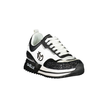 GAELLE PARIS Scarpe Sneakers Donna Nere con Dettagli a Contrasto nero - vista 2