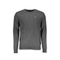 Napapijri Maglione Uomo Grigio Girocollo Maniche Lunghe Maglie - foto prodotto