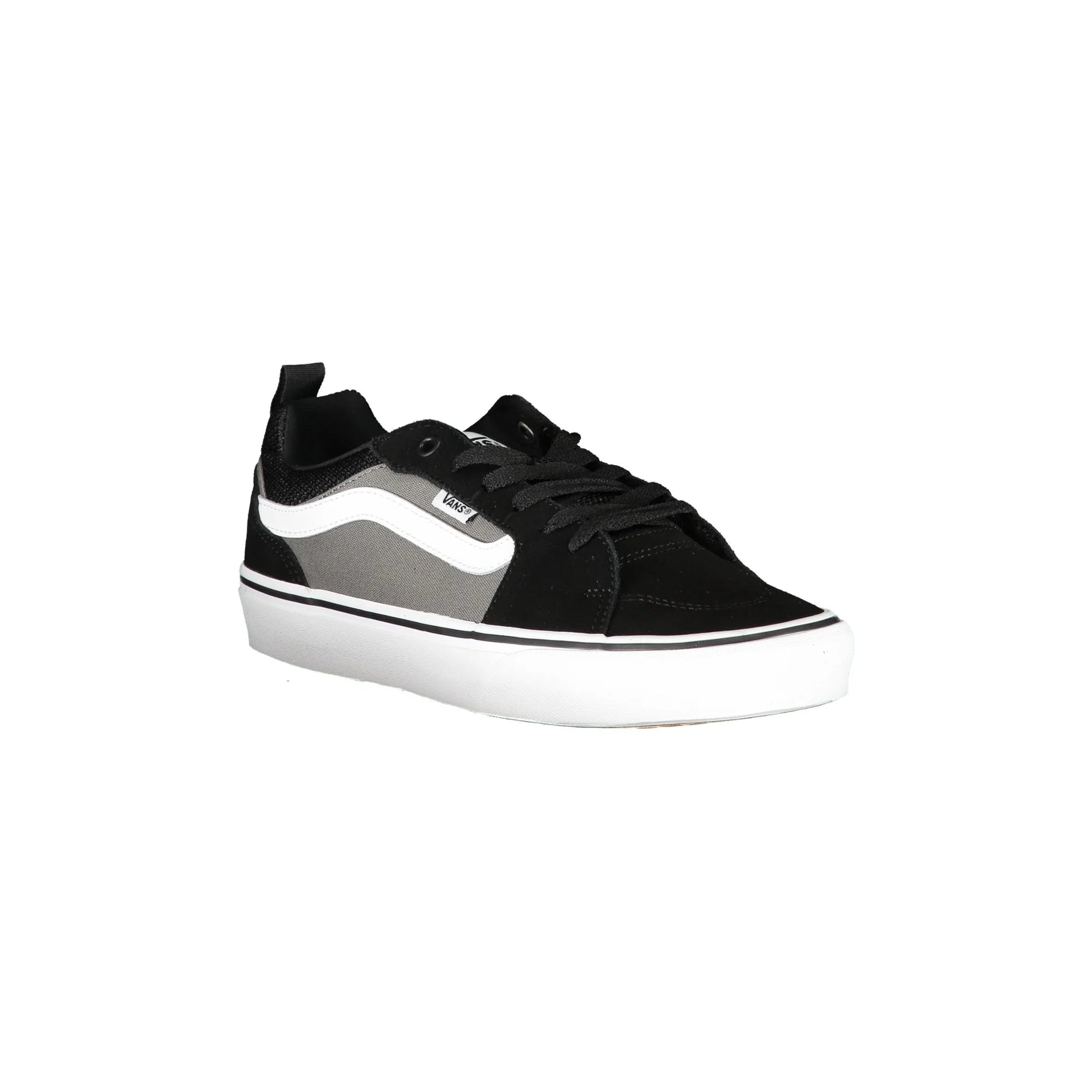 Vans Sneakers Uomo Nere Dettagli a Contrasto Logo nero - vista 2