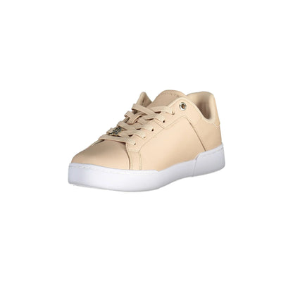 TOMMY HILFIGER Scarpe Sneakers Donna Rosa con Lacci e Logo - vista 3