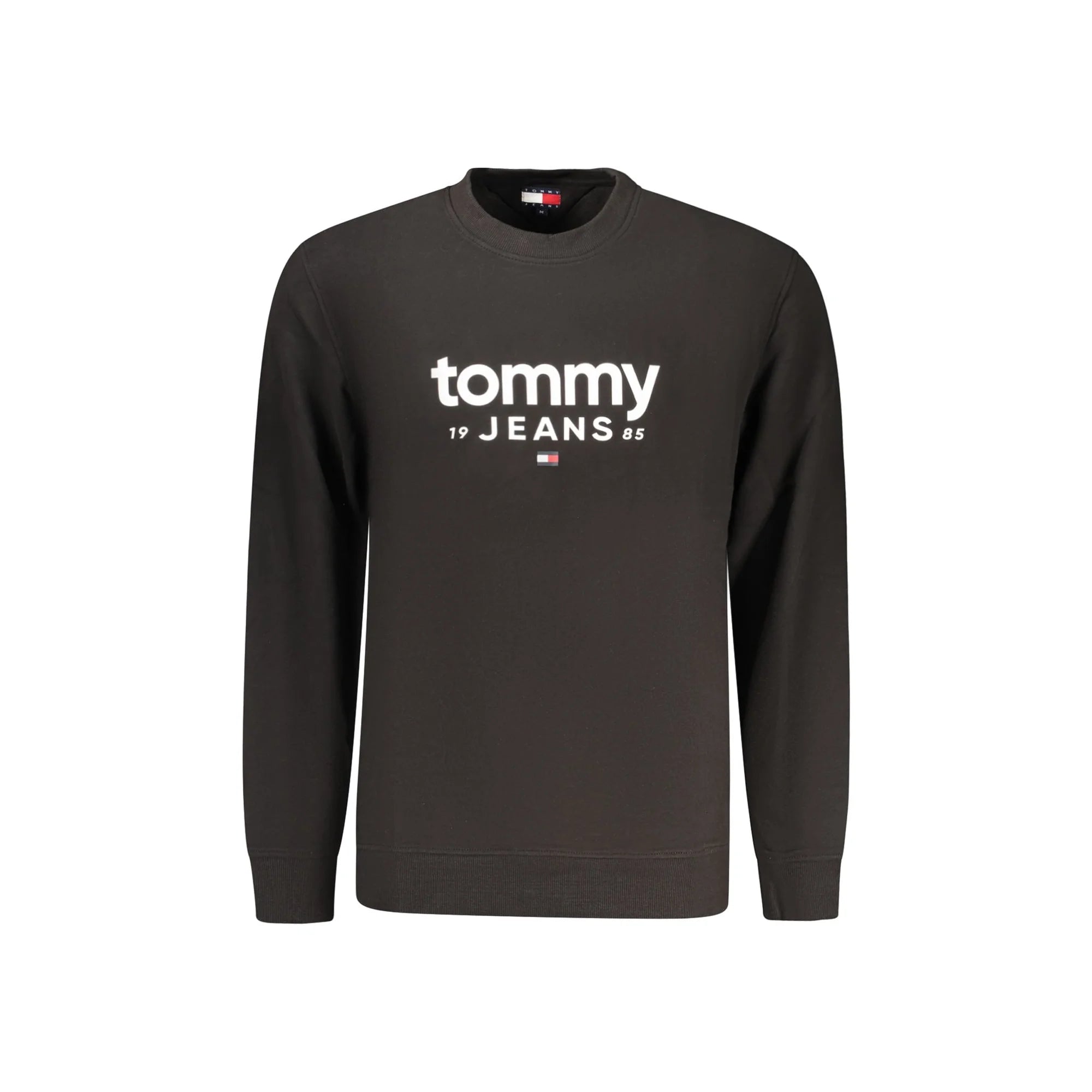 TOMMY HILFIGER FELPA SENZA ZIP UOMO NERO