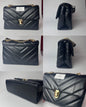 Borsa Donna a Tracolla e Spalla - Outlet con Piccoli Difetti - Modello Elda Parubi Borse Nero - vista 15