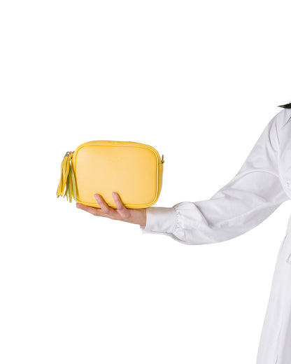 Borsa Donna a Tracolla Viola, In Vera Pelle, Made in Italy, Anastasia Parubi Borse - vista 9