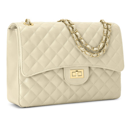 Borsa Donna a Spalla e Tracolla, In Vera Pelle Trapuntata, Made in Italy, Modello Vivienne Parubi Borse - vista 26