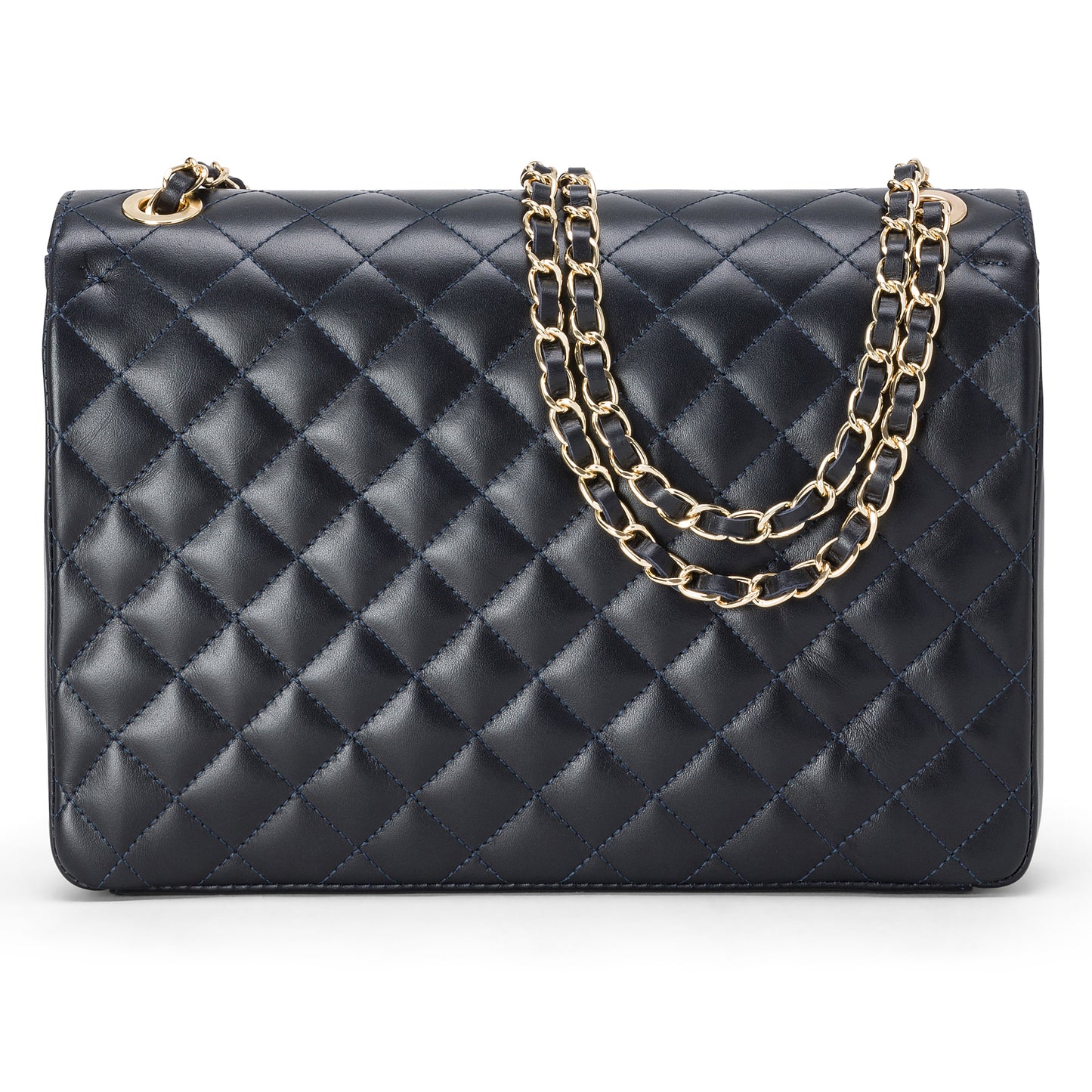 Borsa Donna a Spalla e Tracolla, In Vera Pelle Trapuntata, Made in Italy, Modello Vivienne Parubi Borse - vista 51