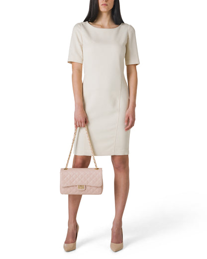 Borsa Donna a Spalla e Tracolla, In Vera Pelle Trapuntata, Made in Italy, Modello Charlotte Parubi Borse - vista 32