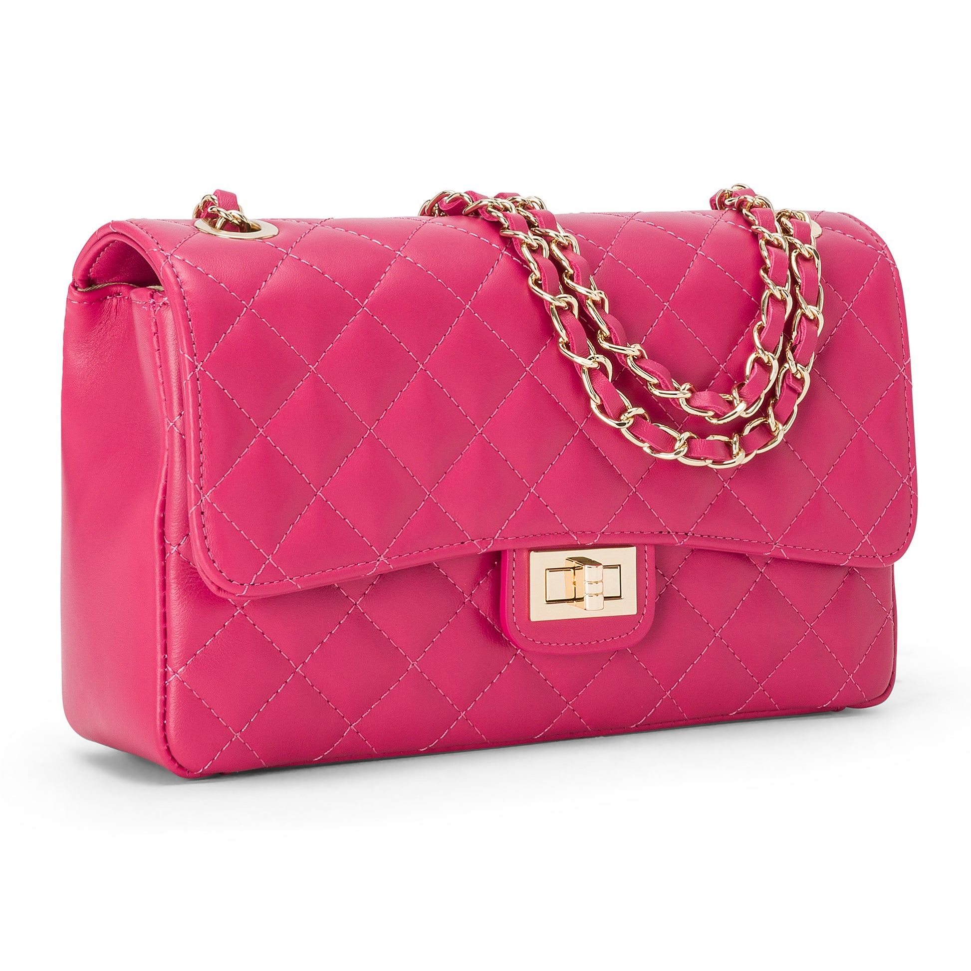 Borsa Donna a Spalla e Tracolla, In Vera Pelle Trapuntata, Made in Italy, Modello Charlotte Parubi Borse - vista 42