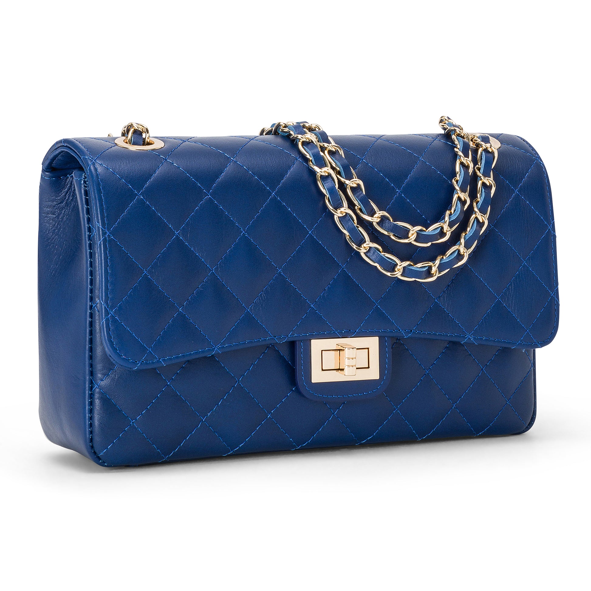 Borsa Donna a Spalla e Tracolla, In Vera Pelle Trapuntata, Made in Italy, Modello Charlotte Parubi Borse - vista 34