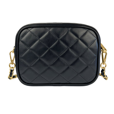 Borsa Donna a Tracolla, In Vera Pelle Trapuntata, Made in Italy, Modello Nora Parubi Borse - vista 2