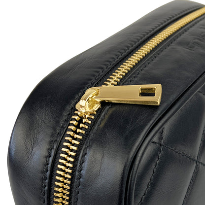 Borsa Donna a Tracolla, In Vera Pelle Trapuntata, Made in Italy, Modello Nora Parubi Borse - vista 4