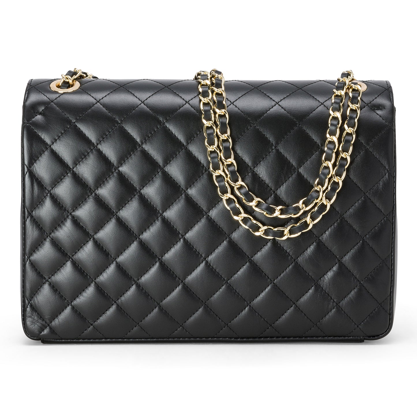 Borsa Donna a Spalla e Tracolla, In Vera Pelle Trapuntata, Made in Italy, Modello Vivienne Parubi Borse - vista 10
