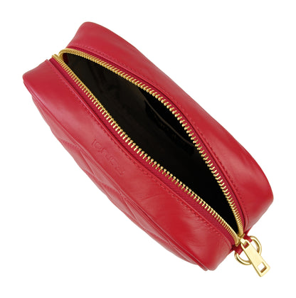 Borsa Donna a Tracolla, In Vera Pelle Trapuntata, Made in Italy, Modello Nora Parubi Borse - vista 37