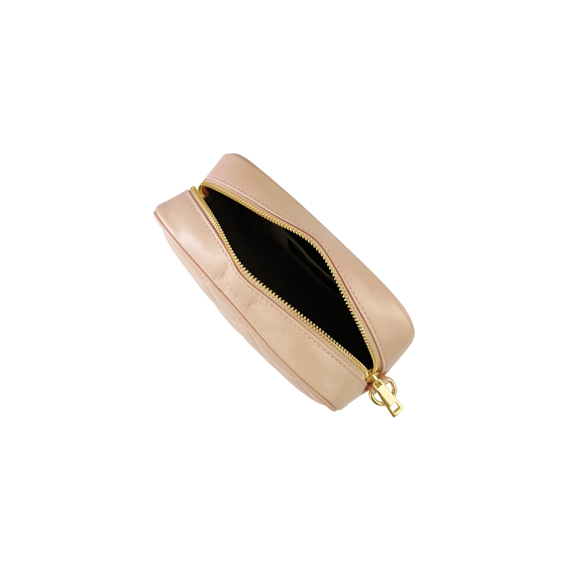 Borsa Donna a Tracolla Trapuntata Rosa, In Vera Pelle, Made in Italy, Nora Parubi Borse - vista 7
