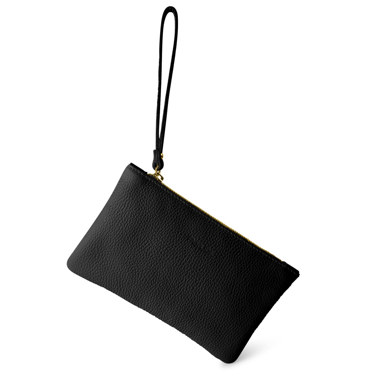 Pochette Donna a Mano, In Vera Pelle, Made in Italy, Modello Aura Parubi - vista 10