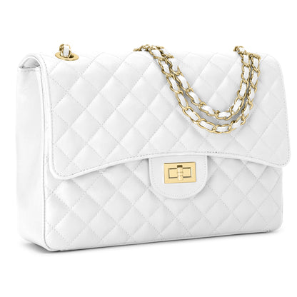Borsa Donna a Spalla e Tracolla, In Vera Pelle Trapuntata, Made in Italy, Modello Vivienne Parubi Borse - vista 42