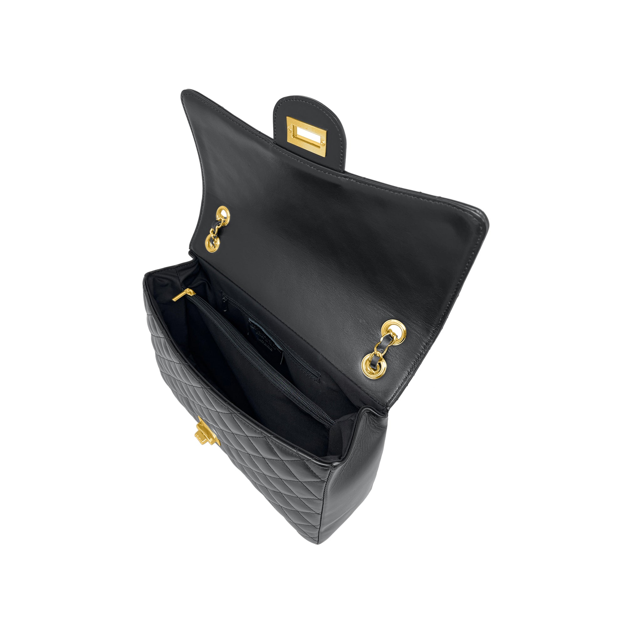 Borsa Donna a Spalla Bianca, in Vera Pelle, Made In Italy, Vivienne