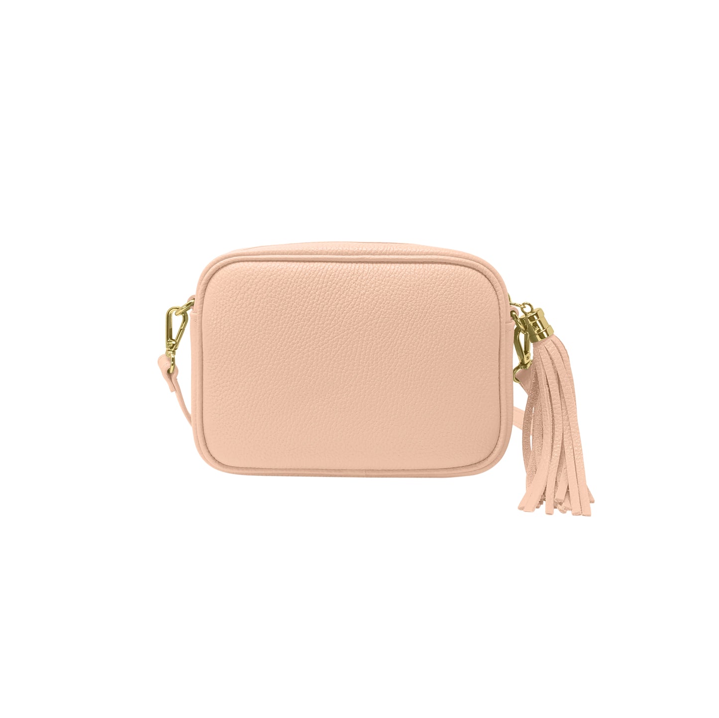Borsa Donna a Tracolla Rosa Cipria, In Vera Pelle, Made in Italy, Anastasia Parubi Borse - vista 4