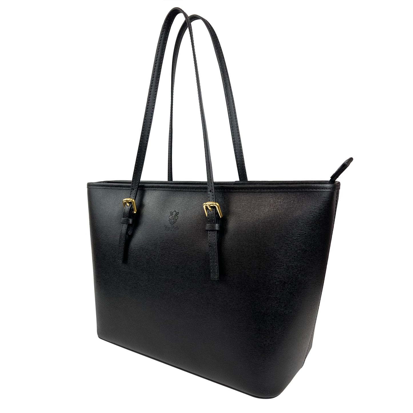 Borsa Shopping Donna a Spalla, In Vera Pelle, Made in Italy, Modello Sophia Parubi Borse - vista 2