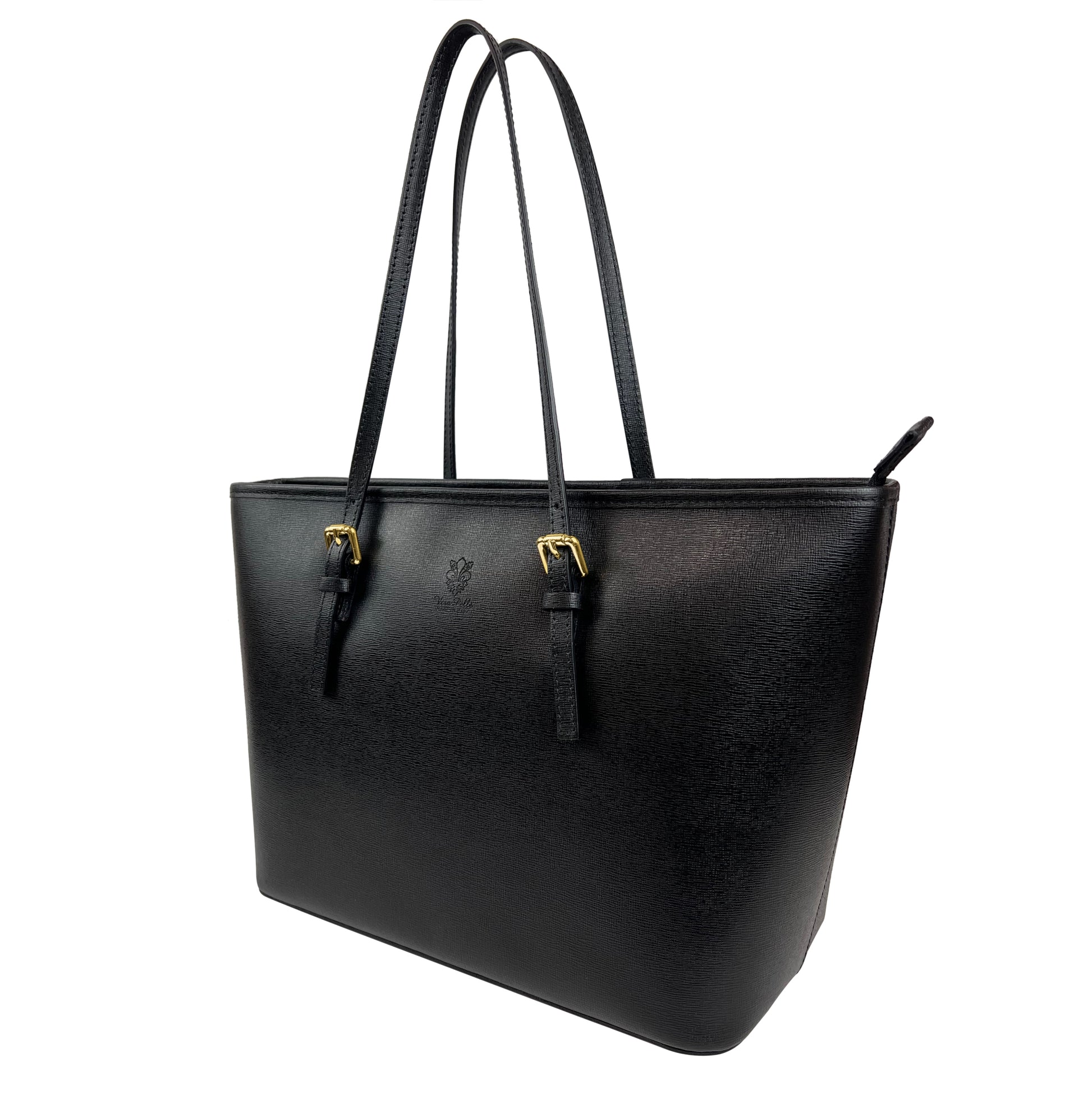 Borsa Shopping Donna a Spalla, In Vera Pelle, Made in Italy, Modello Sophia Parubi Borse - vista 2
