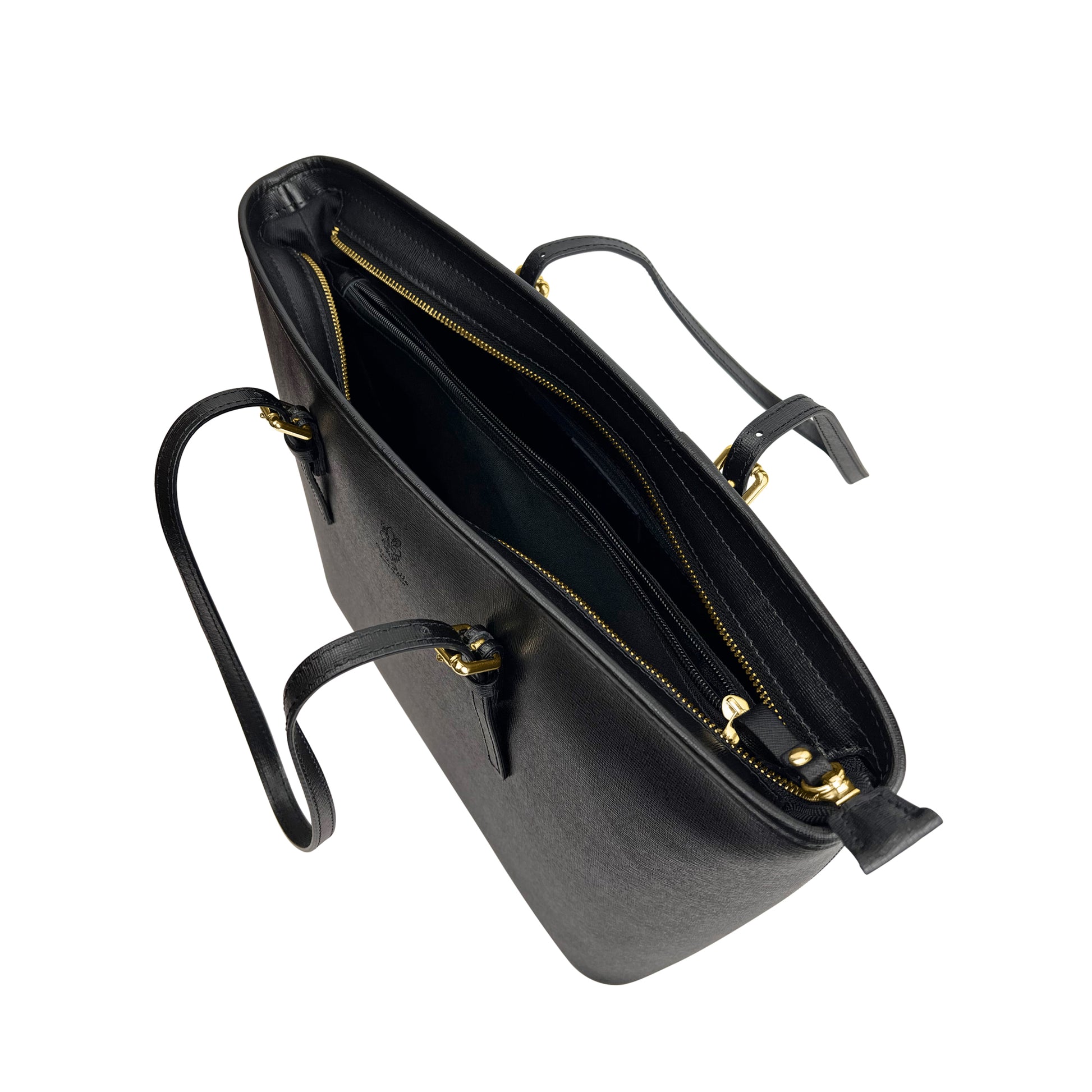 Borsa Shopping Donna a Spalla, In Vera Pelle, Made in Italy, Modello Sophia Parubi Borse - vista 9