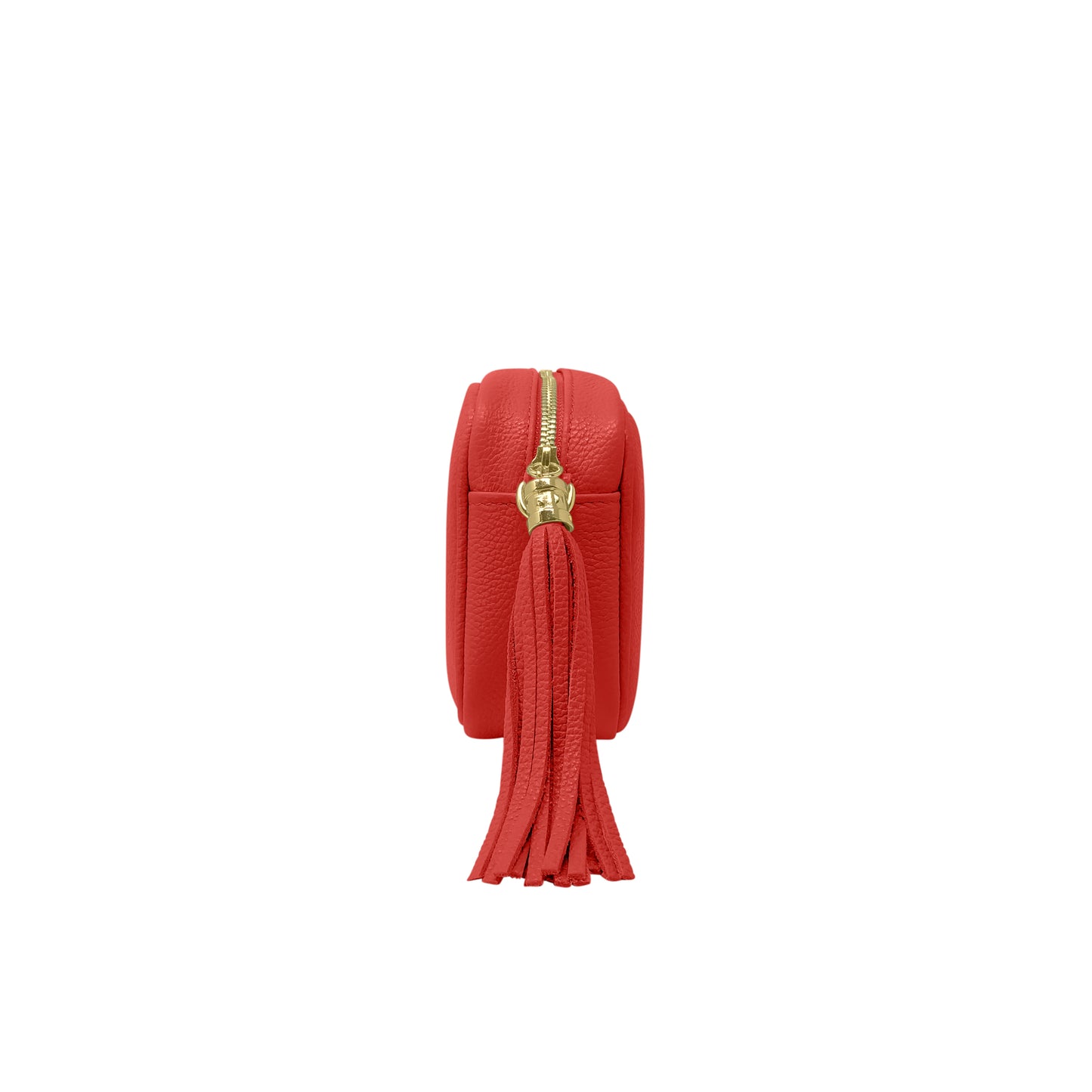 Borsa Donna a Tracolla Rosso, In Vera Pelle, Made in Italy, Anastasia Parubi Borse - vista 3