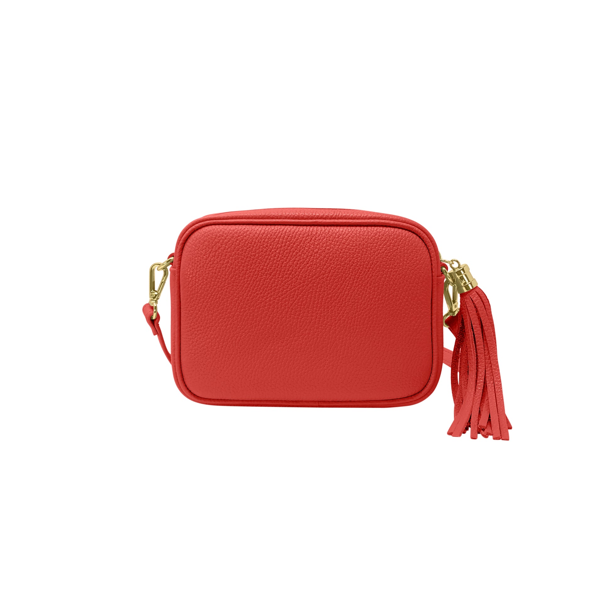 Borsa Donna a Tracolla Rosso, In Vera Pelle, Made in Italy, Anastasia Parubi Borse - vista 4