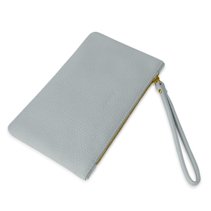 Pochette Donna a Mano, In Vera Pelle, Made in Italy, Modello Aura Parubi - vista 32