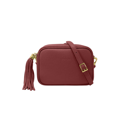 Borsa Donna a Tracolla Bordeaux, In Vera Pelle, Made in Italy, Anastasia Parubi Borse - foto prodotto