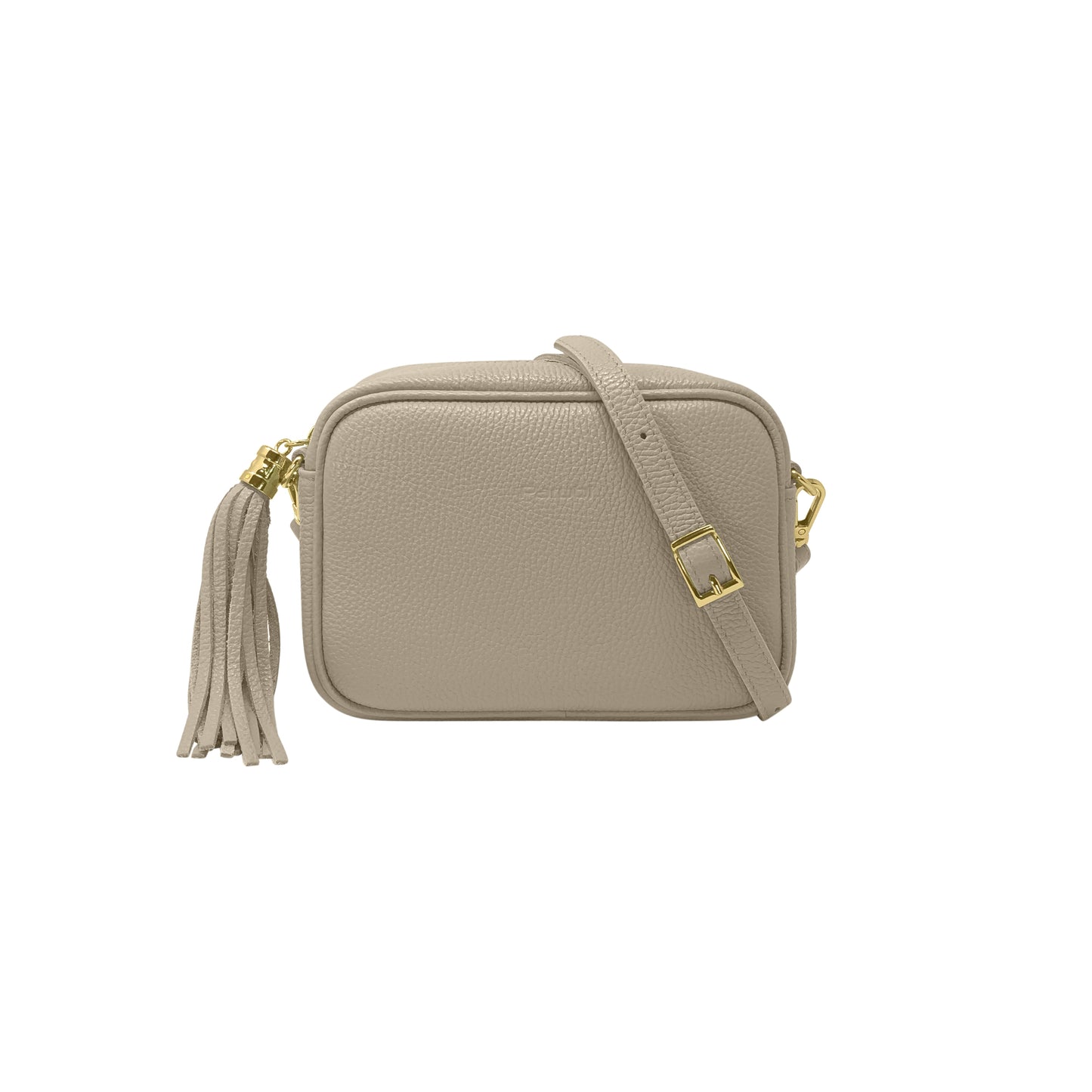 Borsa Donna a Tracolla Grigio Perla, In Vera Pelle, Made in Italy, Anastasia Parubi Borse - foto prodotto