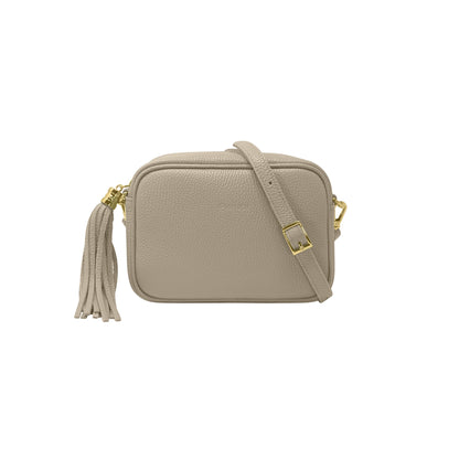 Borsa Donna a Tracolla Grigio Perla, In Vera Pelle, Made in Italy, Anastasia Parubi Borse - foto prodotto