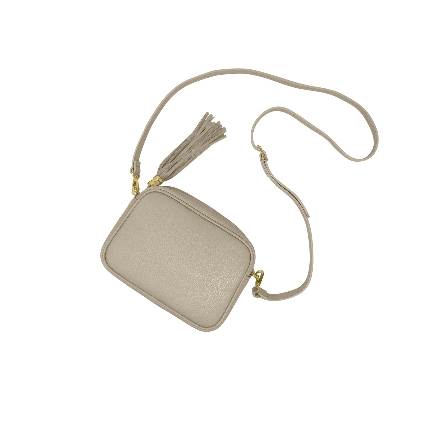 Borsa Donna a Tracolla Grigio Perla, In Vera Pelle, Made in Italy, Anastasia Parubi Borse - vista 5