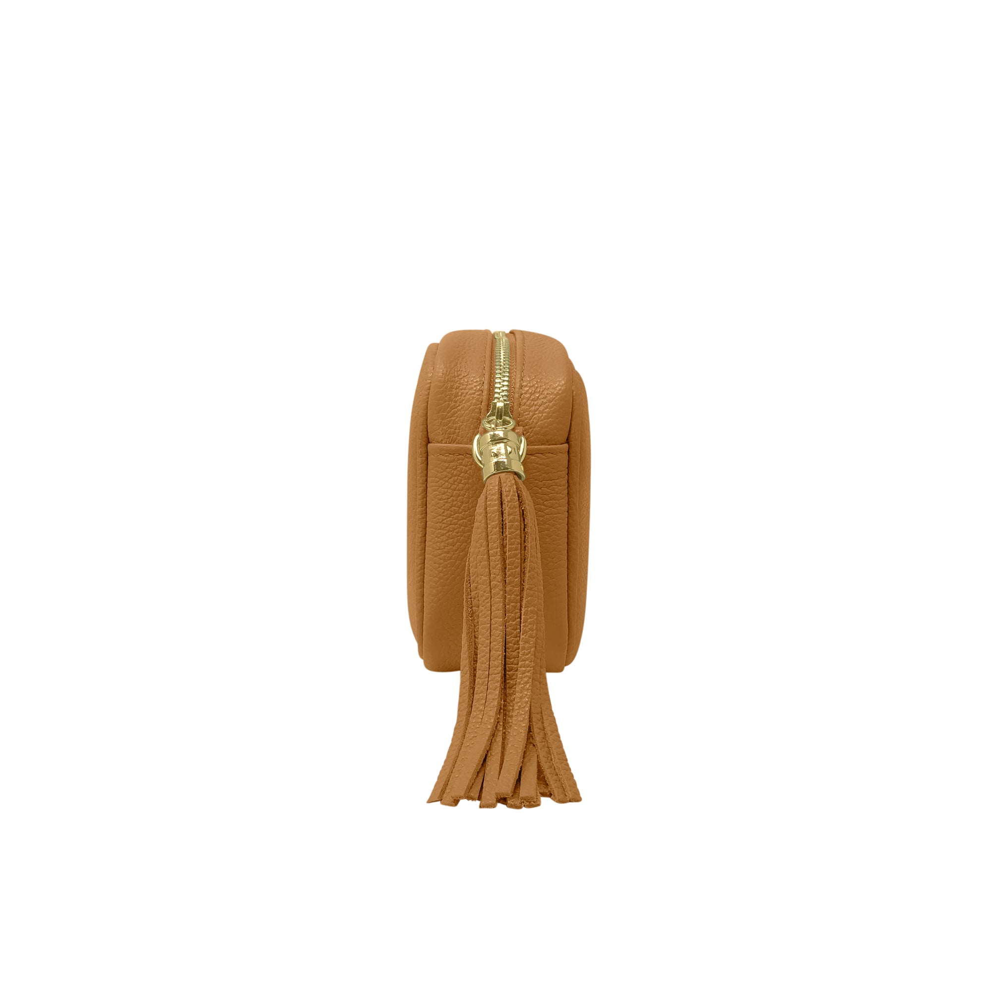 Borsa Donna a Tracolla Cuoio Marrone, In Vera Pelle, Made in Italy, Anastasia