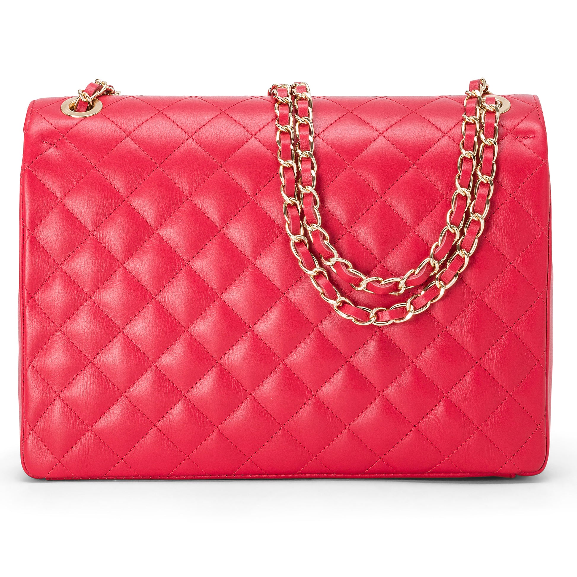 Borsa Donna a Spalla e Tracolla, In Vera Pelle Trapuntata, Made in Italy, Modello Vivienne Parubi Borse - vista 22