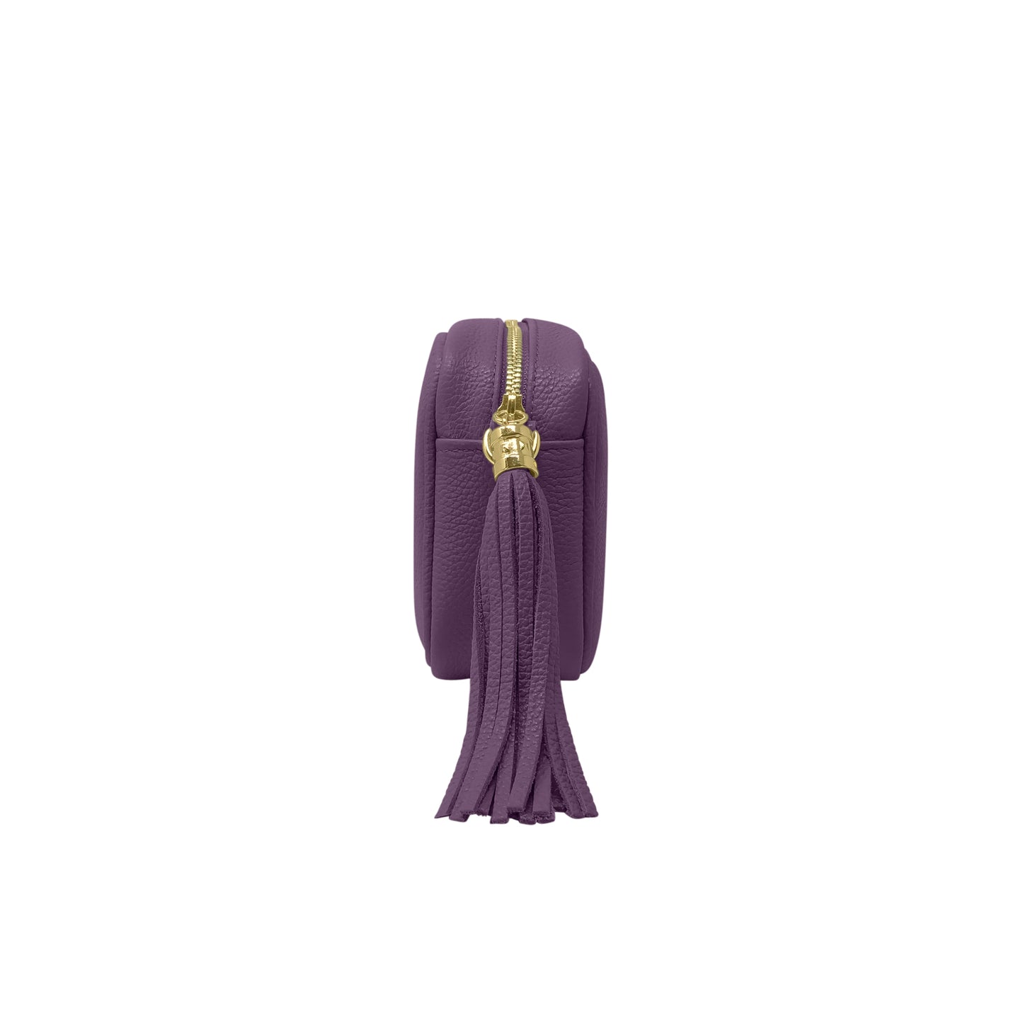 Borsa Donna a Tracolla Viola, In Vera Pelle, Made in Italy, Anastasia Parubi Borse - vista 3