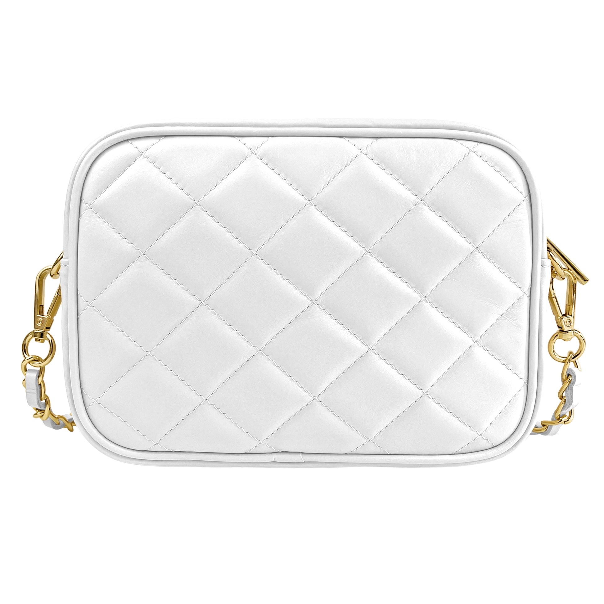 Borsa Donna a Tracolla, In Vera Pelle Trapuntata, Made in Italy, Modello Nora Parubi Borse - vista 72