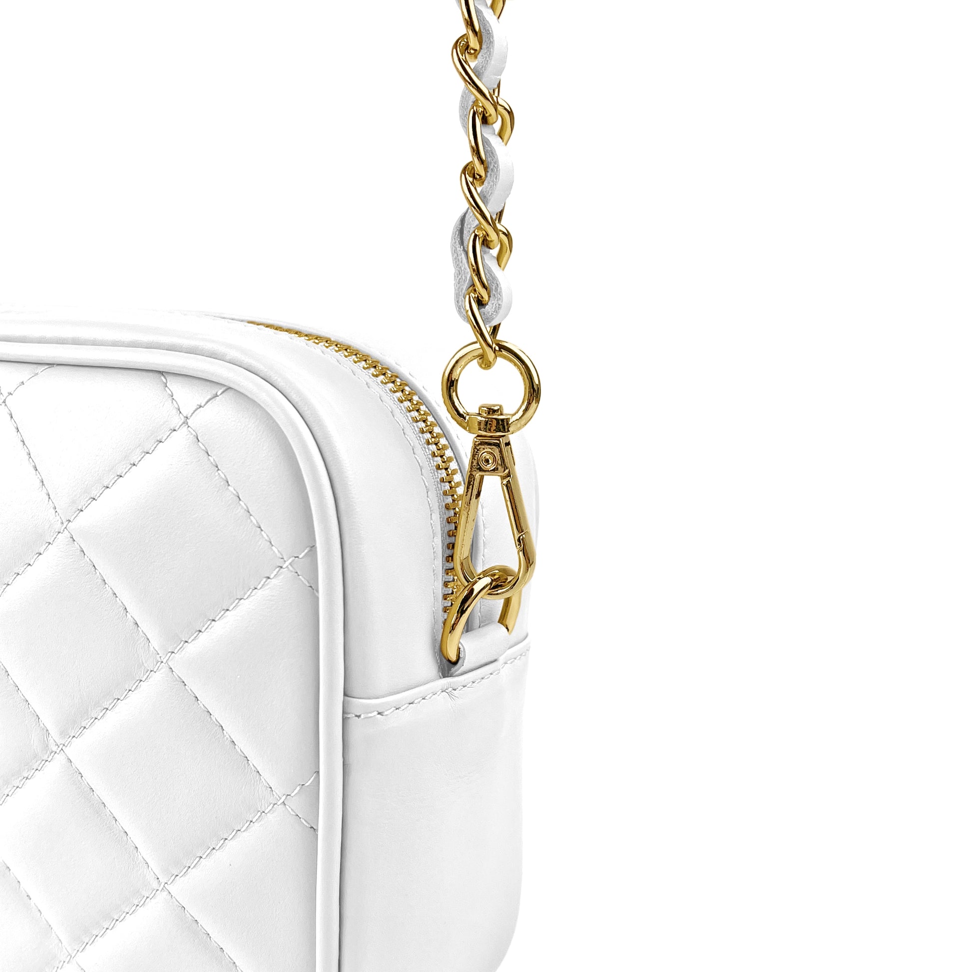 Borsa Donna a Tracolla, In Vera Pelle Trapuntata, Made in Italy, Modello Nora Parubi Borse - vista 74