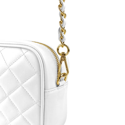 Borsa Donna a Tracolla, In Vera Pelle Trapuntata, Made in Italy, Modello Nora Parubi Borse - vista 74