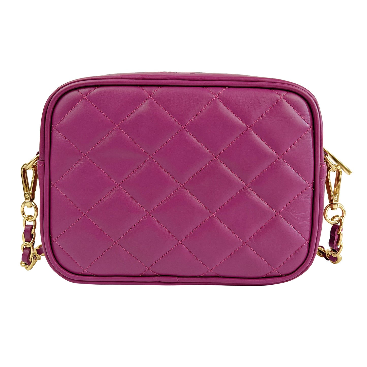 Borsa Donna a Tracolla, In Vera Pelle Trapuntata, Made in Italy, Modello Nora Parubi Borse - vista 103