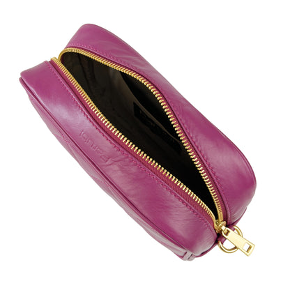 Borsa Donna a Tracolla, In Vera Pelle Trapuntata, Made in Italy, Modello Nora Parubi Borse - vista 109