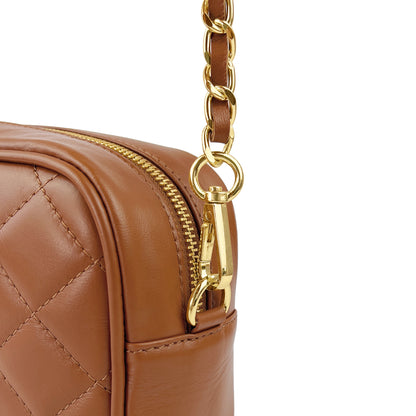 Borsa Donna a Tracolla, In Vera Pelle Trapuntata, Made in Italy, Modello Nora Parubi Borse - vista 82