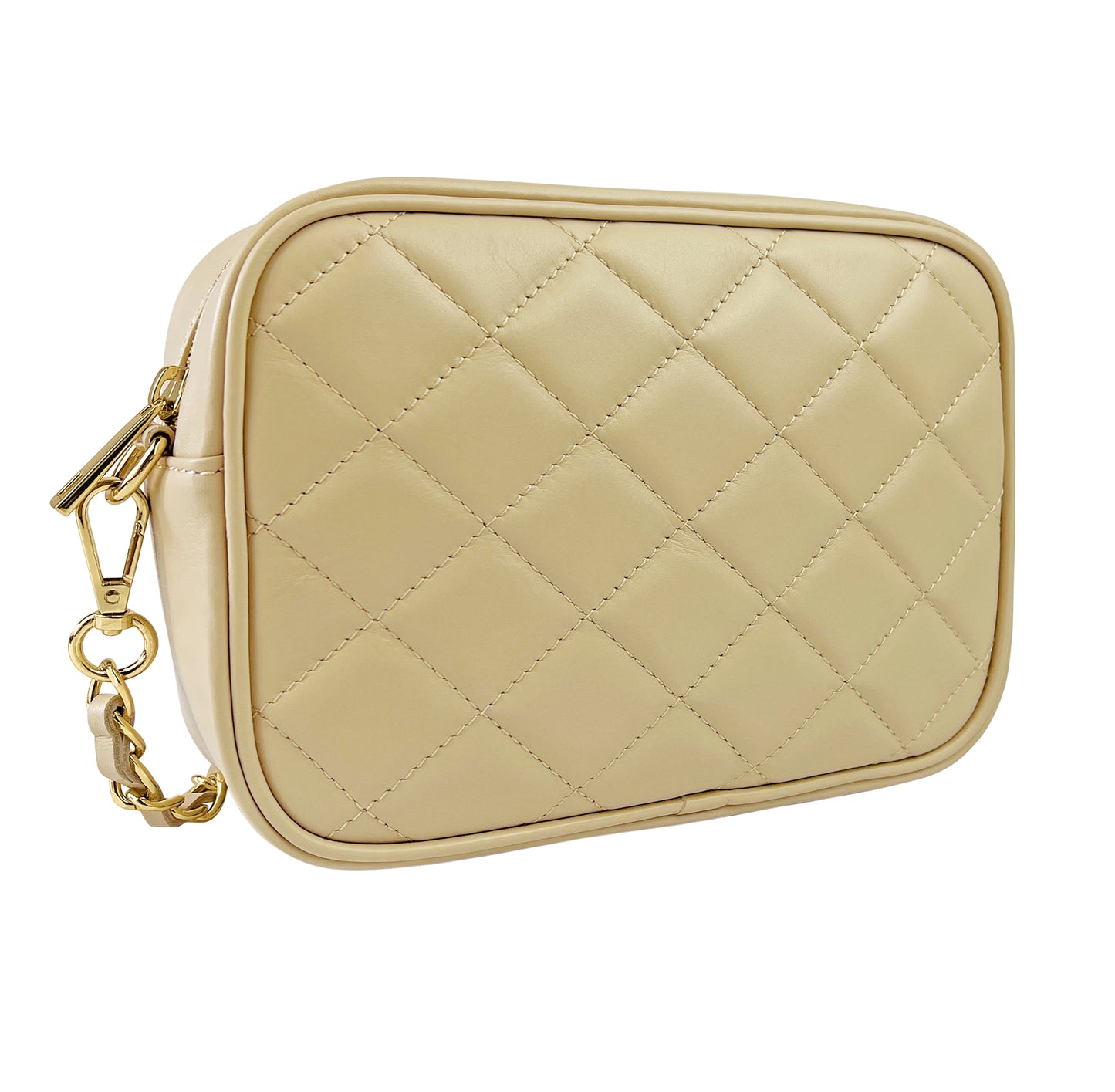 Borsa Donna a Tracolla, In Vera Pelle Trapuntata, Made in Italy, Modello Nora Parubi Borse - vista 93