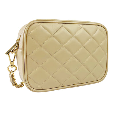 Borsa Donna a Tracolla, In Vera Pelle Trapuntata, Made in Italy, Modello Nora Parubi Borse - vista 93